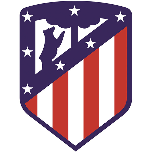 Atletico Madrid Decal (4x4 inches) | Soccer Wearhouse