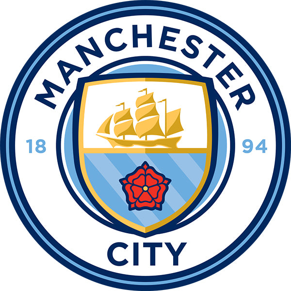 Manchester City Decal (4x4 inches) | Soccer Wearhouse