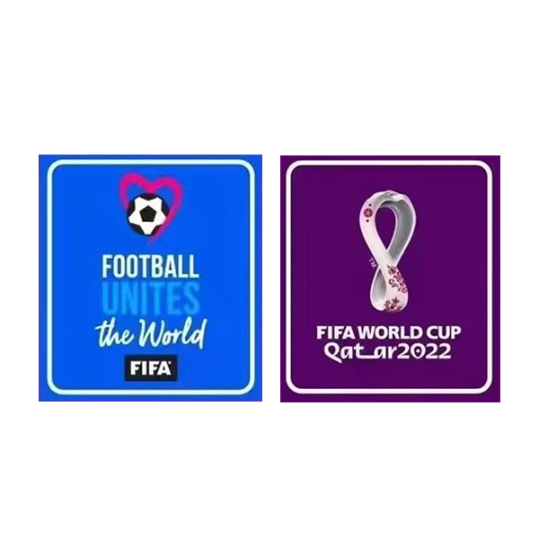 World Cup Qatar 2022 Sleeve Patches (Light Colored Jerseys) Soccer