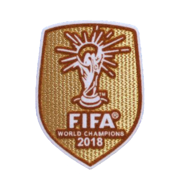jord Disciplin på en ferie France Away World Cup 2018 Champion Patch - Soccer Wearhouse