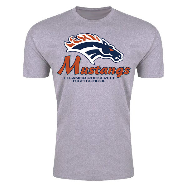 Roosevelt Mustangs T-Shirt (Grey) | Soccer Wearhouse