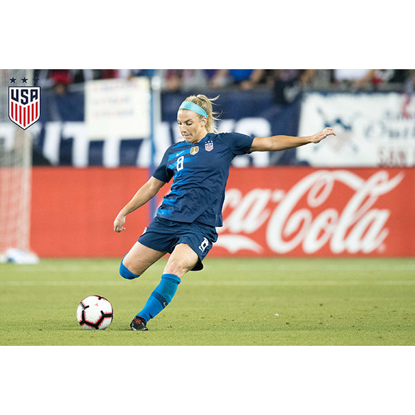 USA Julie Ertz Away Poster | Soccer Wearhouse