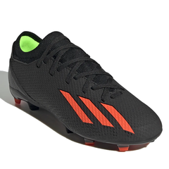 adidas X Speedportal.3 FG (Core Black/Solar Red) - Soccer Wearhouse