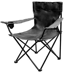 Kwik Foldable Chair w/ Bag (Black) | Soccer Wearhouse