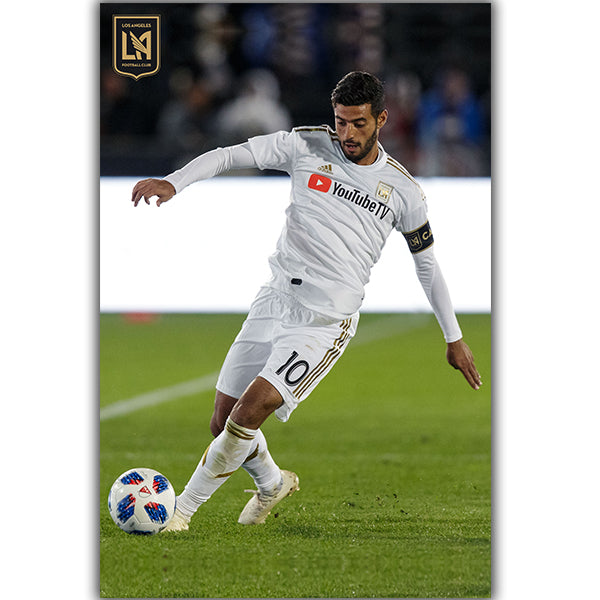 LAFC Carlos Vela Poster | Soccer Wearhouse