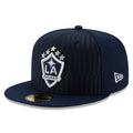 New Era LA Galaxy 9Fifty Snapback 5 MLS CUP STAR HAT (Navy)