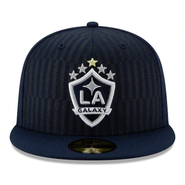 New Era LA Galaxy 9Fifty Snapback 5 MLS CUP STAR HAT (Navy) | Soccer Wearhouse