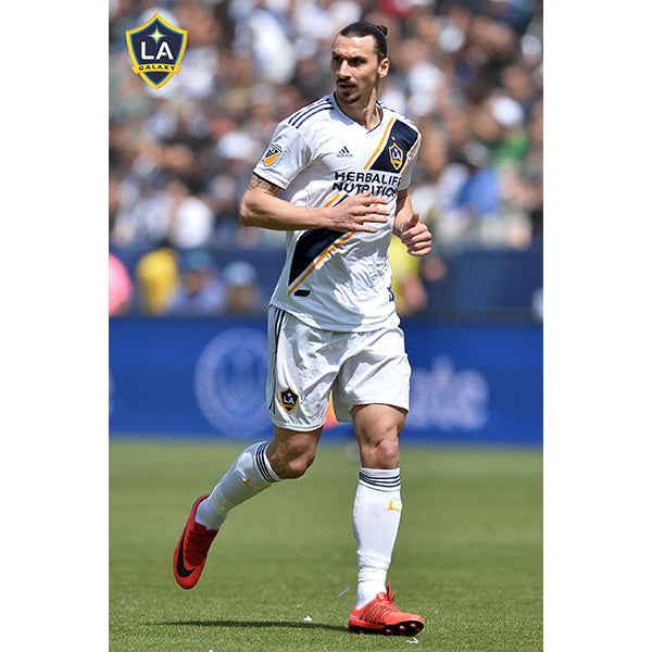 LA Galaxy Zlatan Ibrahimovic Poster | Soccer Wearhouse