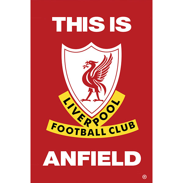 Liverpool FC Crest Poster | Soccer Wearhouse