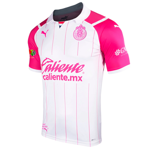 Puma Chivas de Guadalajara Breast Cancer Awareness Jersey 21/22 (White/Pink)