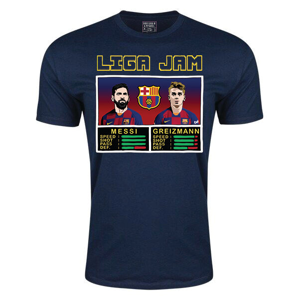 LIGA Jam Messi & Greizmann T-Shirt | Soccer Wearhouse