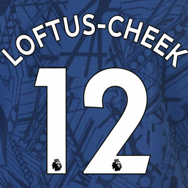 Chelsea Loftus-Cheek Home 19/20 Nameset (White) | Soccer Wearhouse