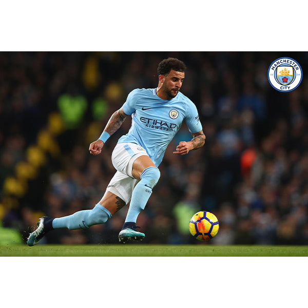 Manchester City Walker Poster | Soccer Wearhouse