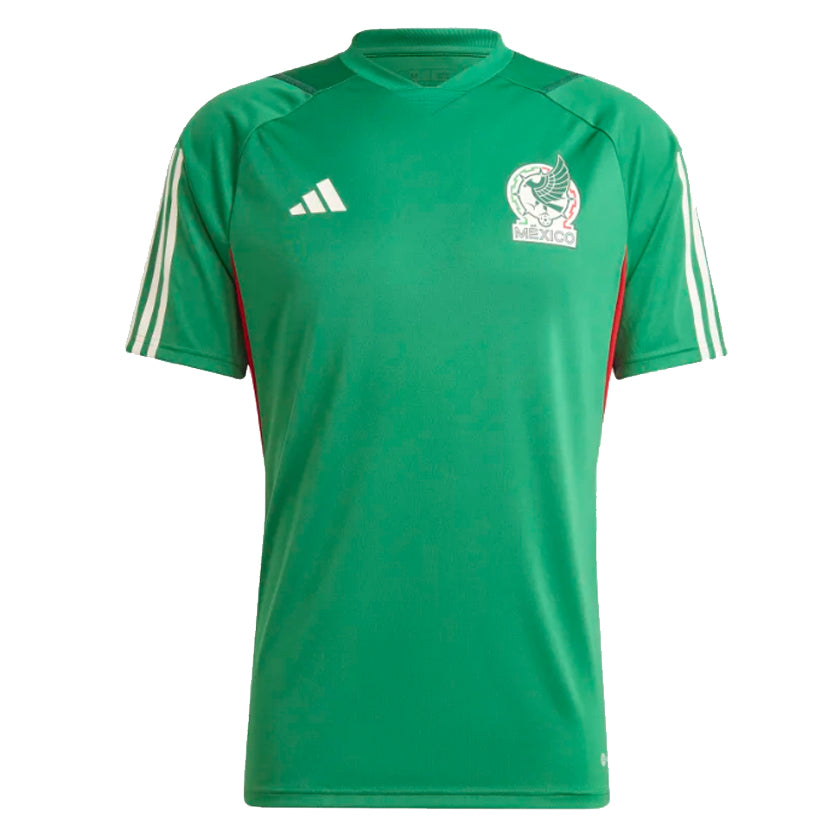 adidas Mexico Tiro 23 Training Jersey (Vivid Green) Soccer Wearhouse