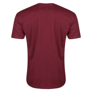 Football Machine Schooled T-Shirt (Maroon) | Soccer Wearhouse