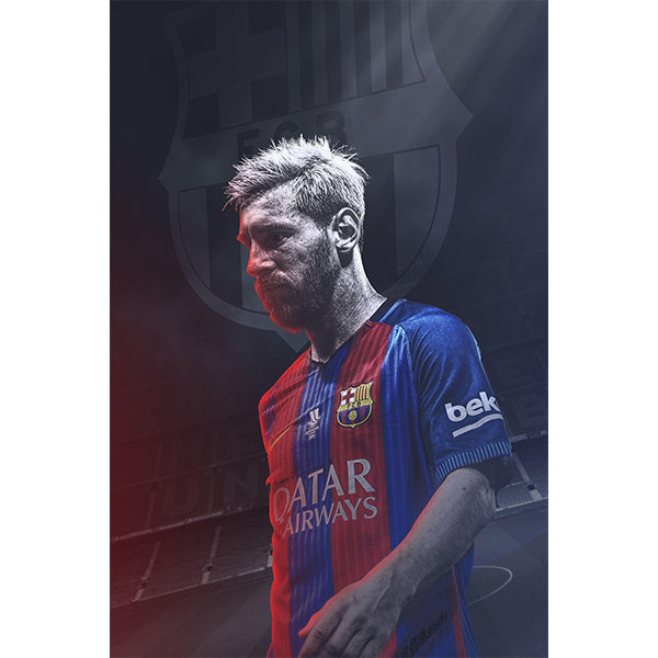 FC Barcelona Messi Poster | Soccer Wearhouse