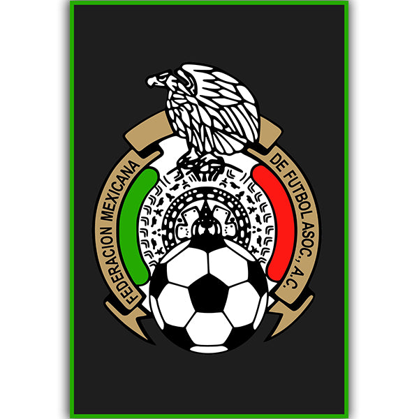 Mexico National Team Crest Poster | Soccer Wearhouse