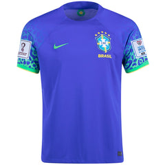 Nike Brazil World Cup 22 Home Jersey - Yellow/Green