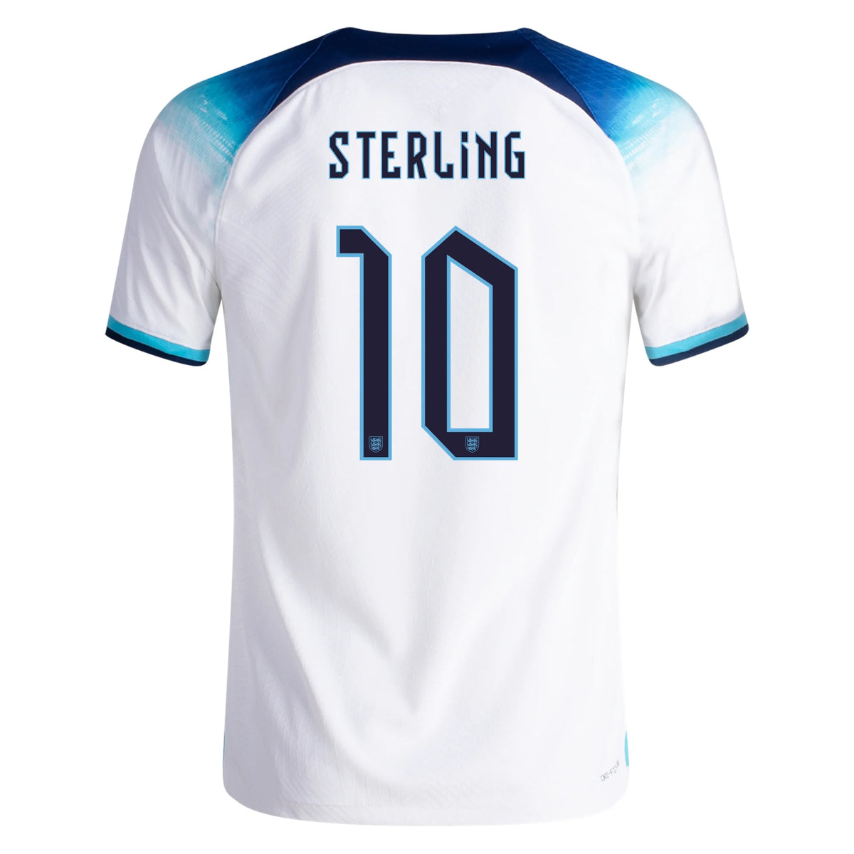 Nike England Authentic Match Raheem Sterling Home Jersey 22/23 (White