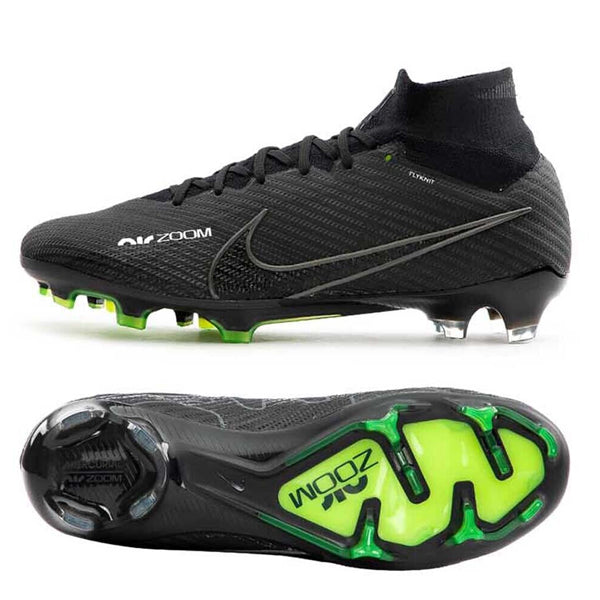 Nike Zoom Superfly 9 Elite Firm Ground Soccer Cleats (Black/Volt ...