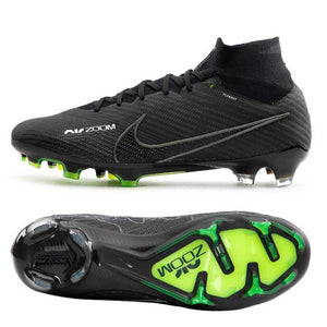Nike Zoom Superfly 9 Elite Firm Ground Soccer Cleats (Black/Volt)