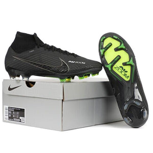 Nike Zoom Superfly 9 Elite FG Soccer Cleats (Black/Volt)