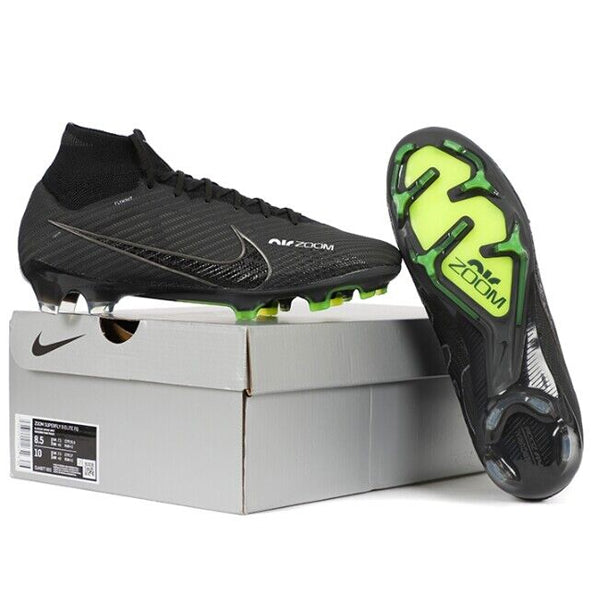 chorro Esmerado Hamburguesa Nike Zoom Superfly 9 Elite FG Soccer Cleats (Black/Volt) - Soccer Wearhouse