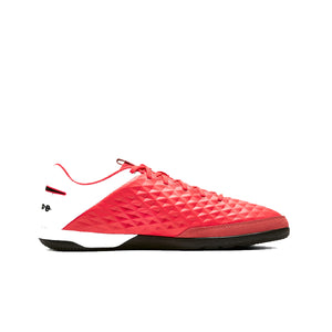 Nike Legend Academy 8 IC Indoor Court Soccer Shoes (Laser Crimson/Black/White) | Soccer Wearhouse