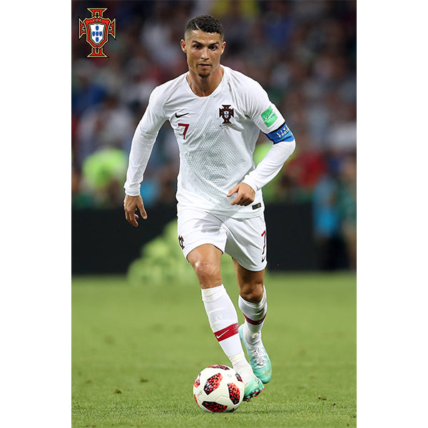 Portugal Cristiano Ronaldo Away Poster | Soccer Wearhouse