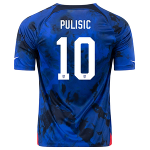 Nike United States Christian Pulisic Away Jersey 22/23 (Bright Blue/White)