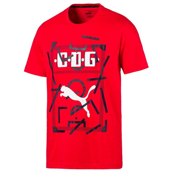 PUMA Men's Chivas DNA Graphic T-Shirt (Red) - Soccer Wearhouse