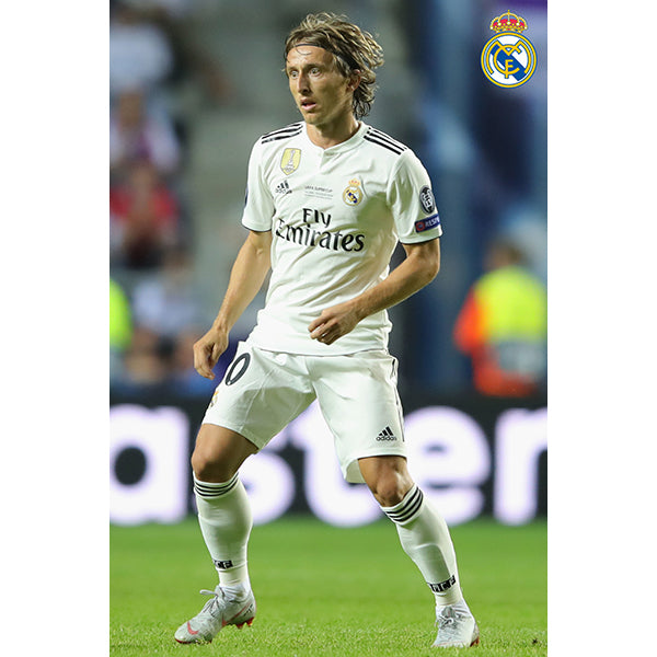 Real Madrid Modric Poster | Soccer Wearhouse