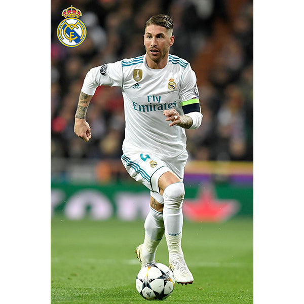 Real Madrid Ramos Poster | Soccer Wearhouse