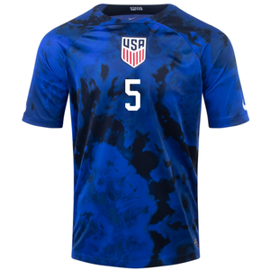 Nike United States Antonee Robinson Away Jersey 22/23 (Bright Blue/White)