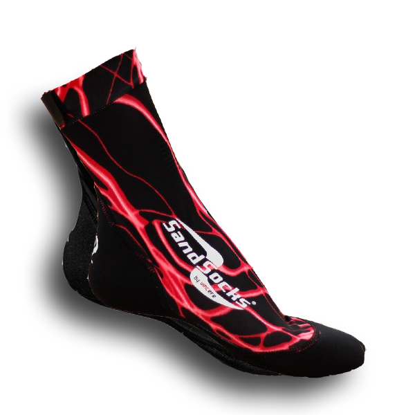 Sand Socks (Red Lightning) Soccer Wearhouse