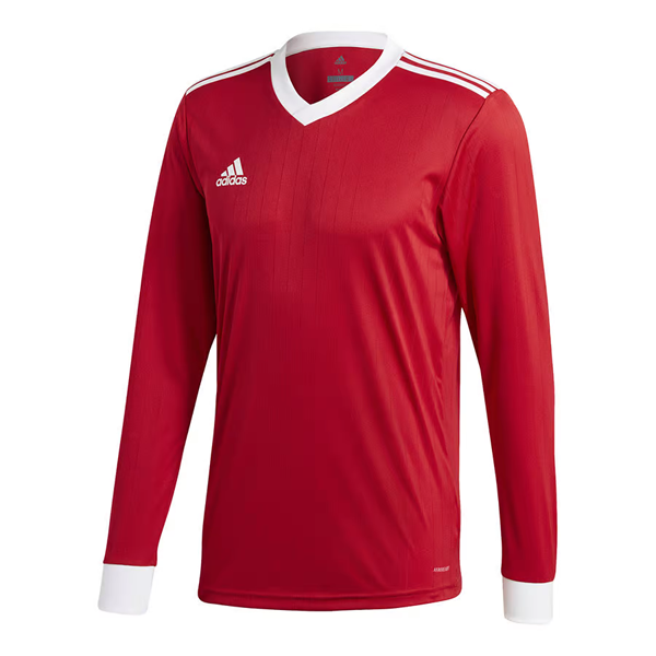 Camiseta de manga larga adidas 18 (roja) - Soccer Wearhouse