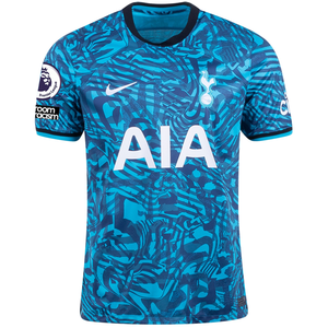 Nike Tottenham Richarlison Third Jersey w/ EPL + No Room For Racism Patch 22/23 (Dark Turquoise)