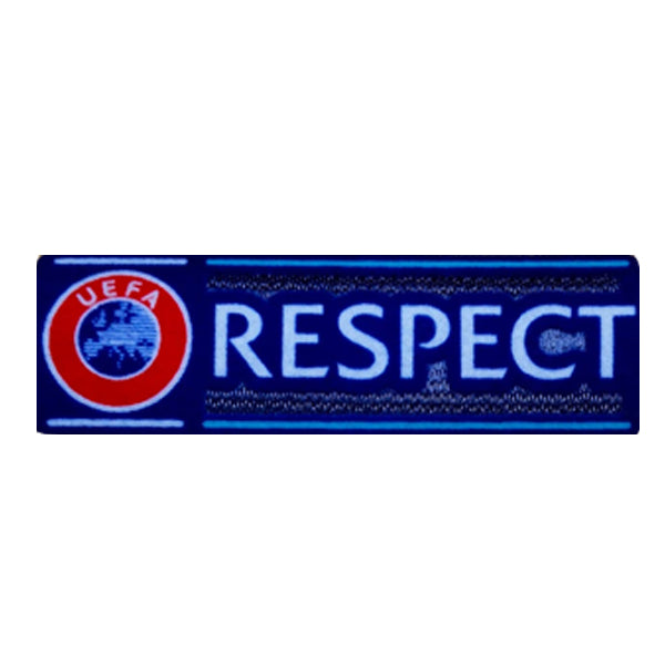 UEFA Champions League Respect Patch (Blue) | Soccer Wearhouse