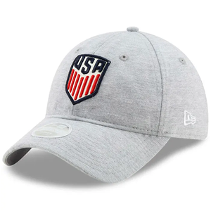 New Era Womens United States Sporty Shine Hat (Grey)