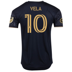 Adidas LAFC Authentic Carlos Vela Away Jersey w/ MLS + Apple TV Patch 23/24 (Green) Size L