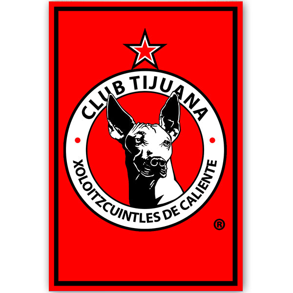 Xolos Club de Tijuana Crest Poster | Soccer Wearhouse