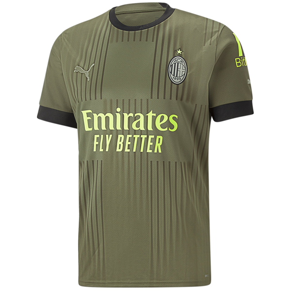 Puma AC Milan Third Jersey 22/23 (Dark Green Moss/Spring Moss