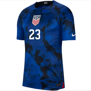 Nike United States Kellyn Acosta Authentic Match Away Jersey 22/23 (Bright Blue/White)