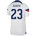 Nike United States Authentic Match Kellyn Acosta Home Jersey 22/23 (Blanco/Azul)