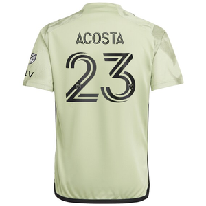 adidas LAFC Acosta Away Jersey w/ MLS + Apple TV Patches 23/24 (Green)