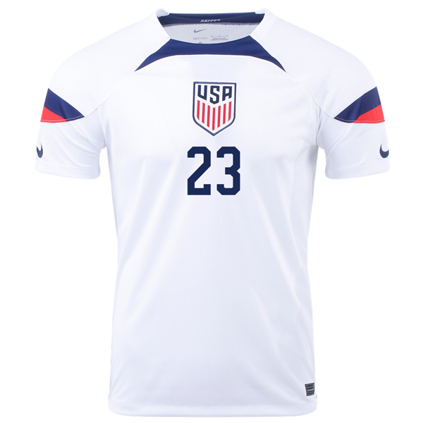 Nike Estados Unidos Kellyn Acosta Home Jersey 22/23 (Blanco/Azul)