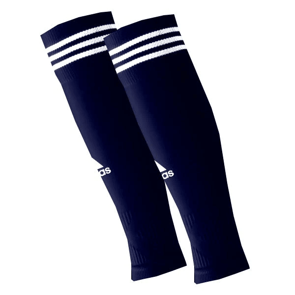 adidas Alphaskin Sleeve Sock (Navy/White) | SoccerWearhouse