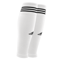 adidas Alphaskin manga calcetín (blanco/negro)