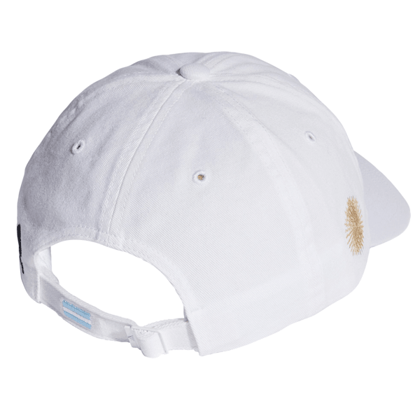 adidas Argentina Dad Hat (White) | SoccerWearhouse