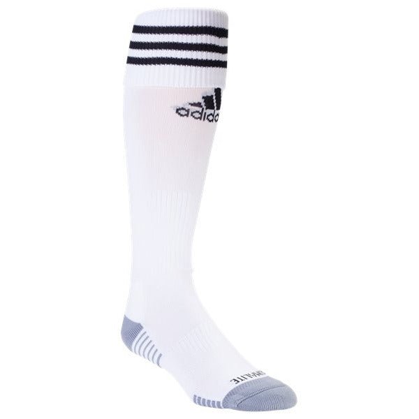 adidas Copa Zone Cushion II Socks (White/Black) | SoccerWearhouse